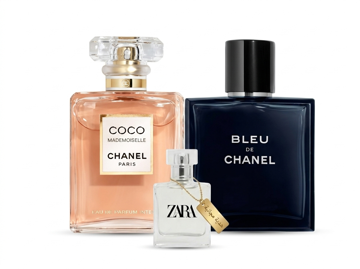 Bleu de Chanel + Coco Mademoiselle