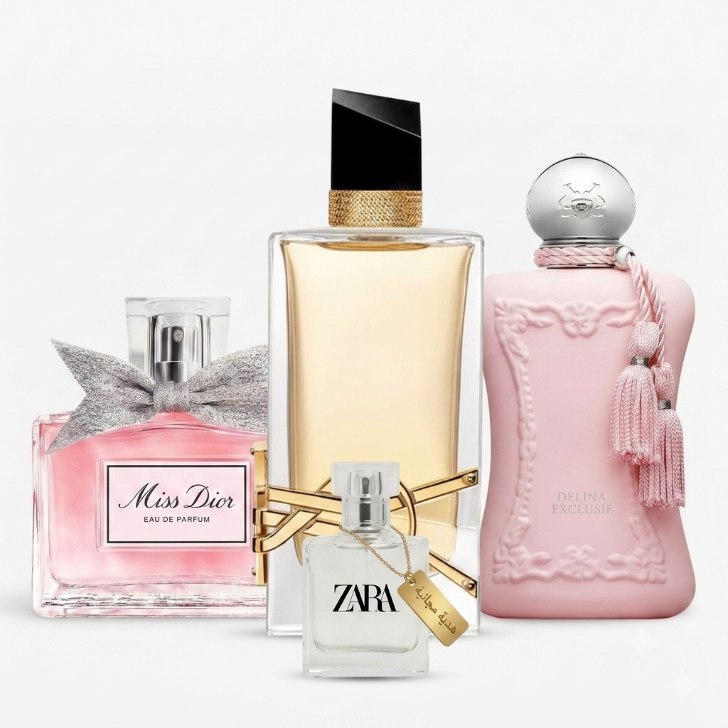 Delina + Miss Dior + YSL Libre