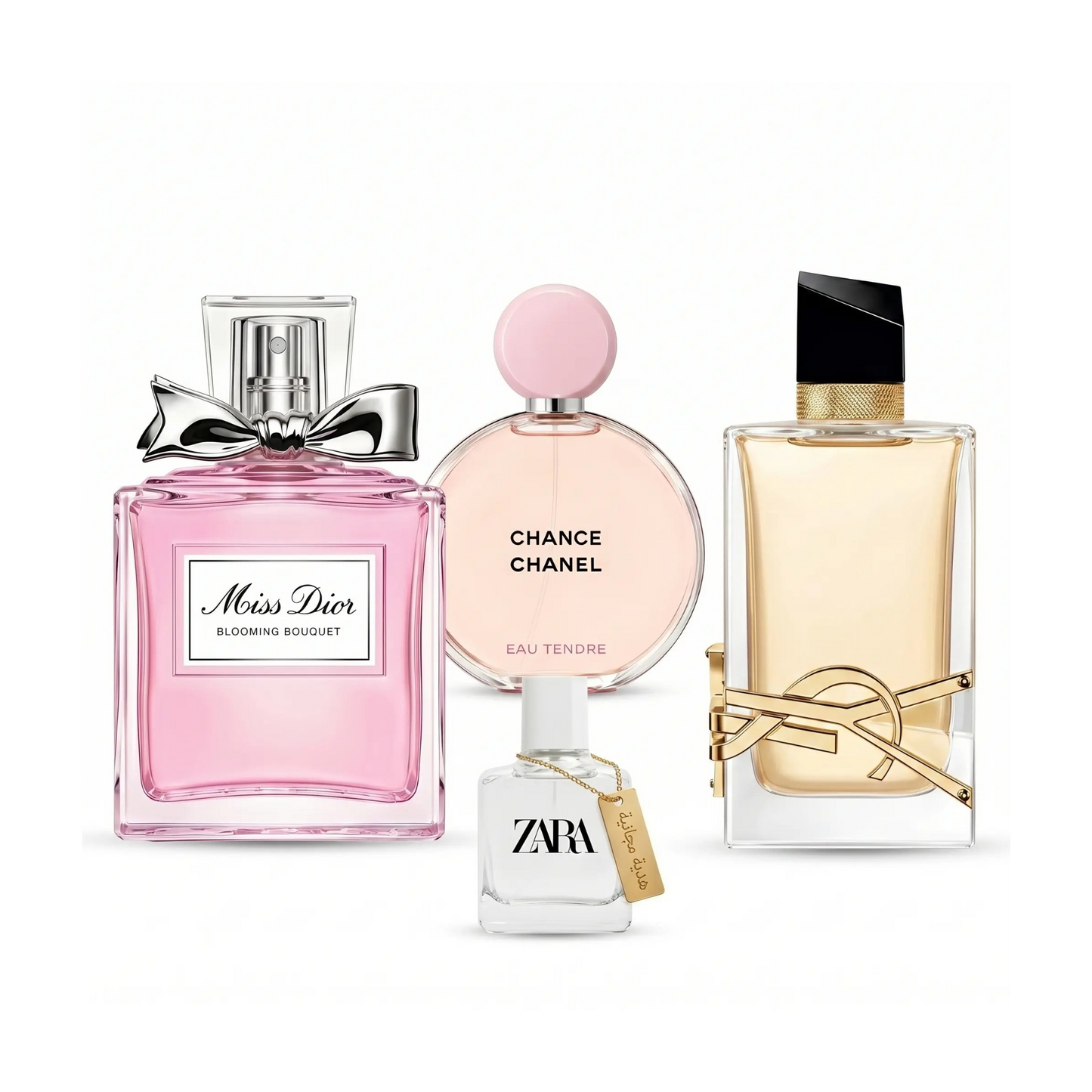 Miss Dior + Chance + YSL Libre