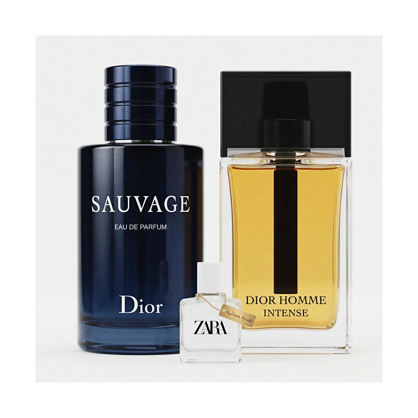 Sauvage + Dior Homme Intense