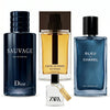 Sauvage + Dior Homme Intense + Bleu de Chanel