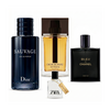 Sauvage + Dior Homme Intense + Bleu de Chanel