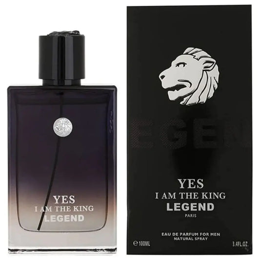 عطر Yes I Am The King Legend للرجال - أو دو بيرفوم - حجم 100 مل