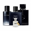 Sauvage + Club de Nuit + Bleu de Chanel
