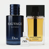 Sauvage + Dior Homme Intense